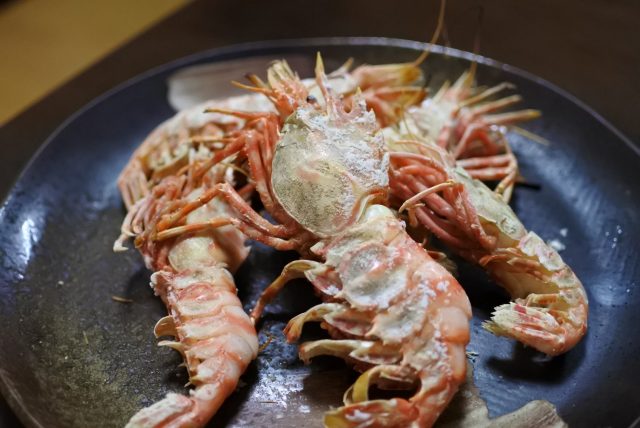 オニエビ塩焼き
