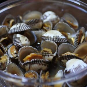 サルボウ貝煮付け