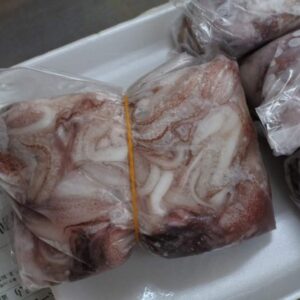 白イカのゲソと耳