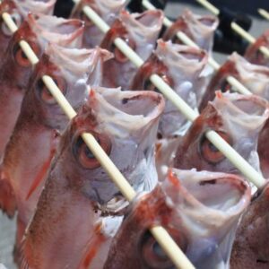 ノドグロ 一夜干し 中