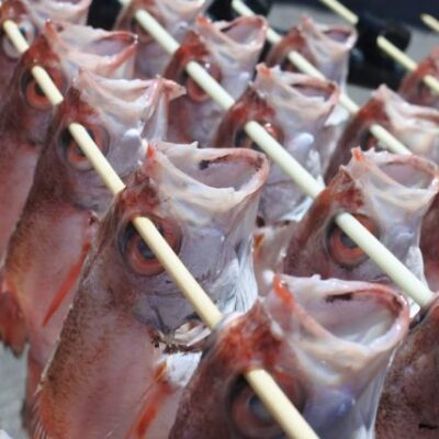 ノドグロ 一夜干し 中