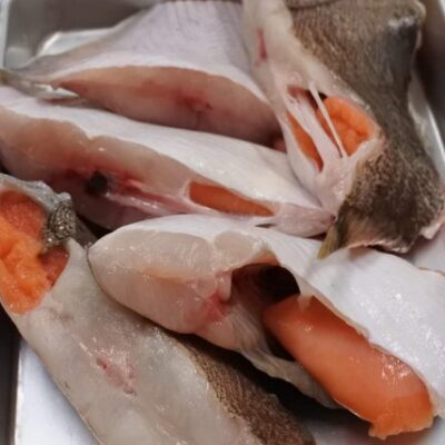 子持ち赤カレイの切り身