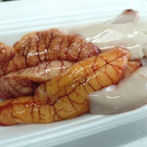 サバ の真子と白子