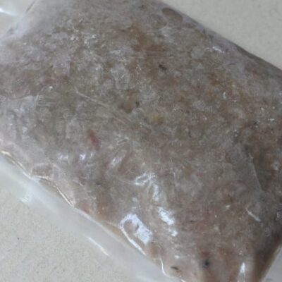 沖キスと真アジの混合ミンチ（真空）