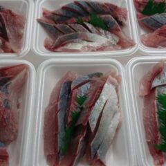 はまち(ツバス)の刺身