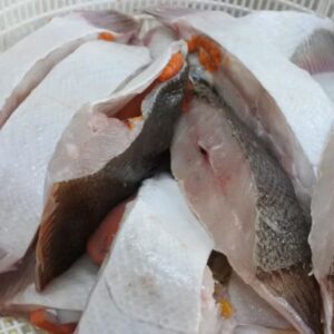 クチボソカレイの切り身