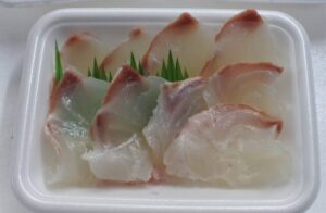 養殖、鯛のお刺身