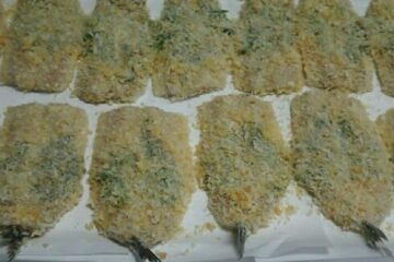 真イワシの大葉フライ