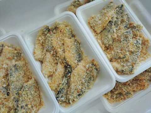 カマス　フライ