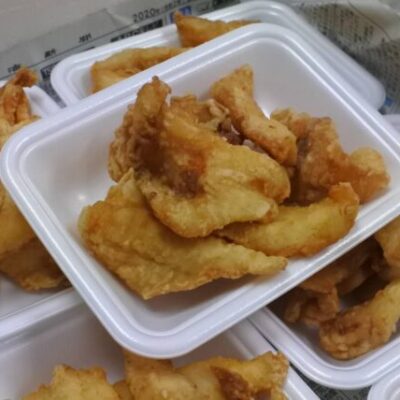 白身魚（バトウ）の唐揚げ