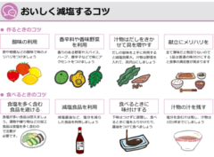 おいしく減塩するコツ