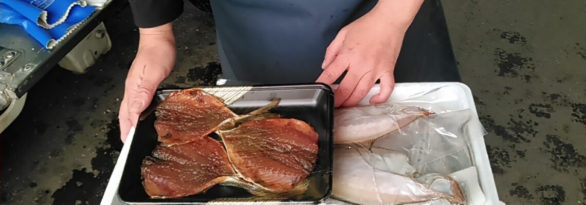 松葉ガニ セコガニ と一緒に干物も発送