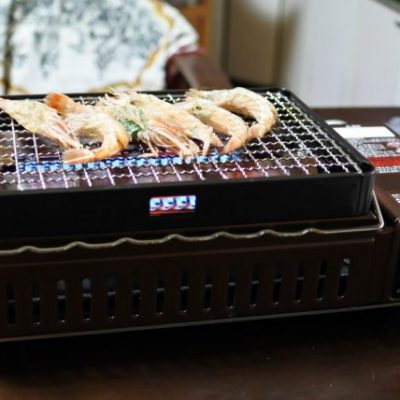 モサエビ ドロエビ 炙り焼き