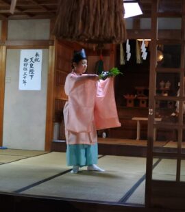 西灘神社 上屋敷宮司