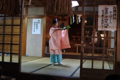 西灘神社 上屋敷宮司