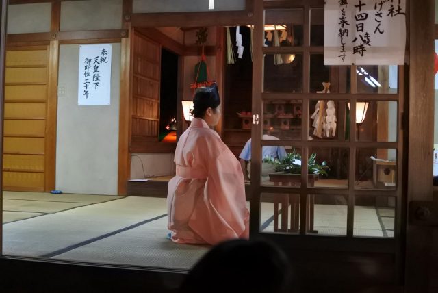 西灘神社 上屋敷宮司