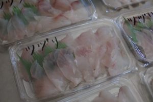 ツヅリメバルのお刺身