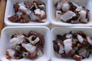 ボイルタコ（マダコ）刺身（90ｇ） / 境港産