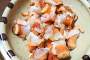 アカベ貝（アカニシ）のお刺身（80g）★超珍味