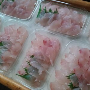 石鯛 イシダイのお刺身